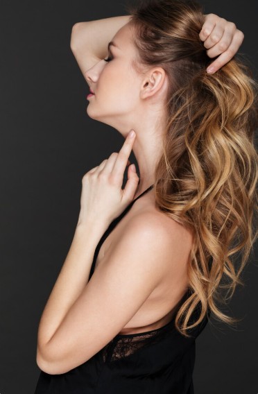 mézszőke balayage