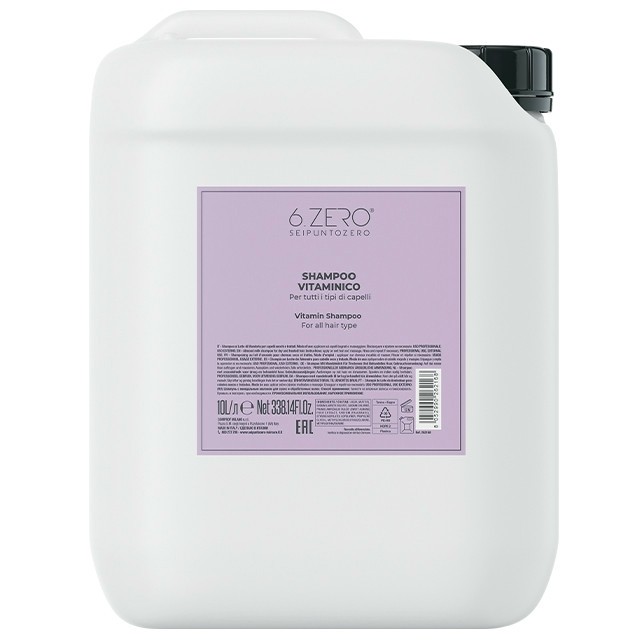 6.ZERO Szalon sampon multivitaminos 10 liter