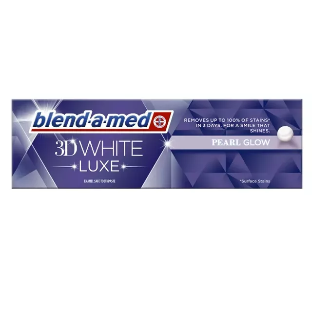 Blend-a-Med Fogkrém - 3D White Lux - Pearl Glow 75ml