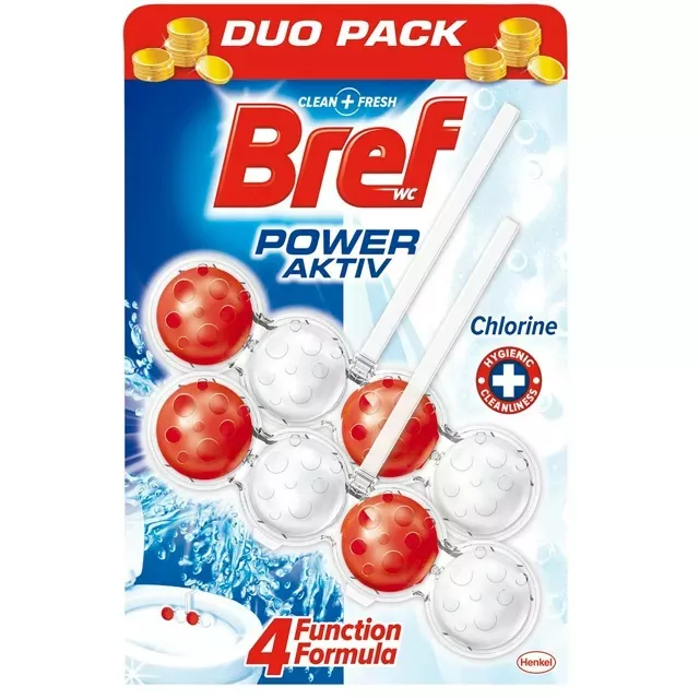 Bref Wc illatosító Duo 2x50g Aktive Chlorine