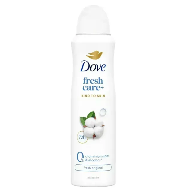 Dove Izzadásgátló spray-Fresh Care+ l-Alumíniumsó mentes 150ml
