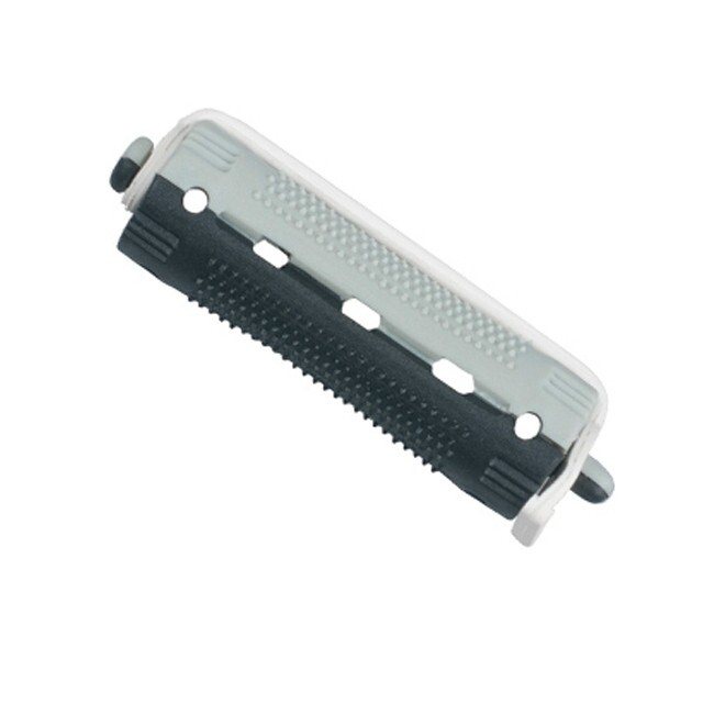 Eurostil Dauercsavaró Műanyag Rövid - Szürke-Fekete 16mm 12db/cs 00913