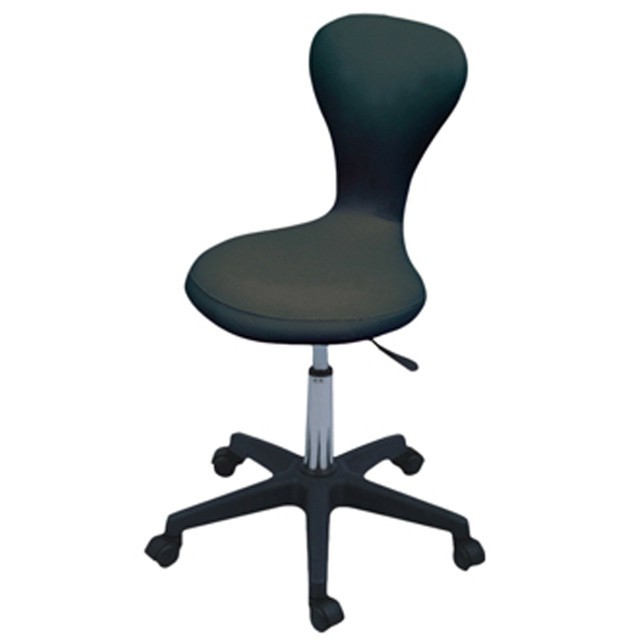 Eurostil Gurulós Háttámlás Szék Fekete 45-59cm 02730/50