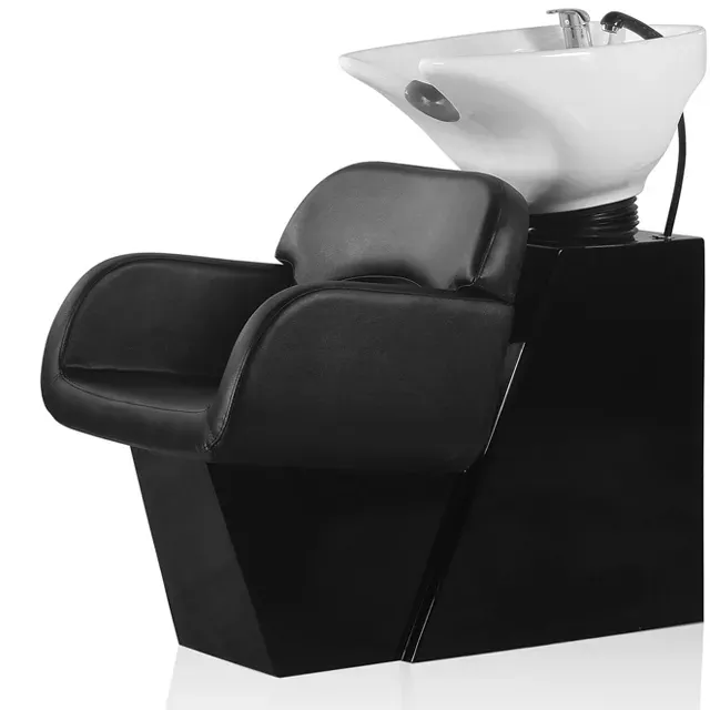 Hair Sage fejmosó fekete talppal és fekete székkel
