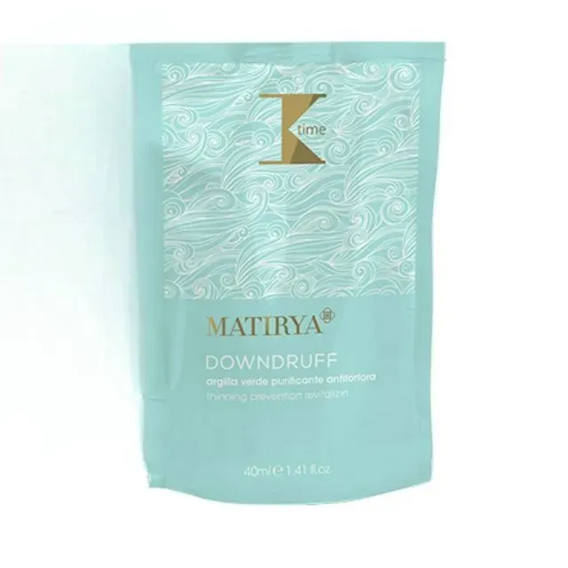 K-time MATIRYA Downdruff Tisztító Zöld Agyagos Kezelés Korpás Fejbőrre 40ml