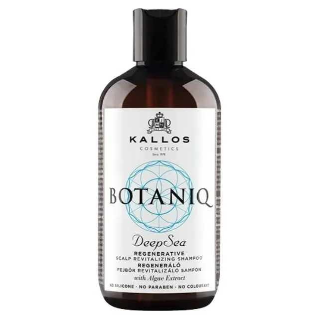 Kallos Botaniq Deep Sea regeneráló, fejbőr revitalizáló  Sampon 300ml