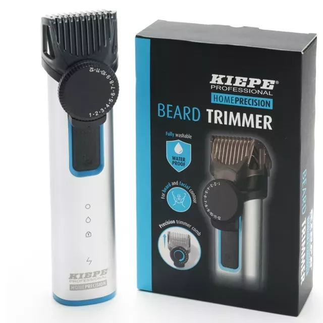 Kiepe Home Precision Vezetéknélküli Szakállvágó Szürke/Fekete 6240