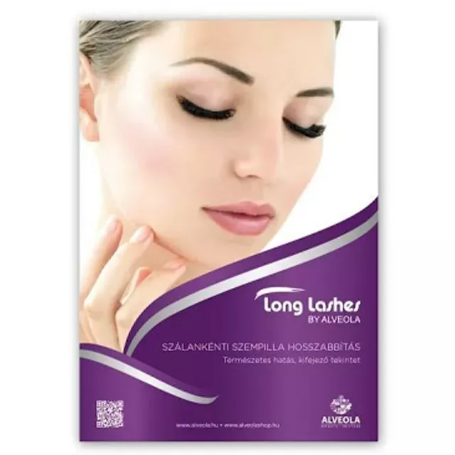 Long Lashes Plakát Természetes hatás (csukott szem) LLA35010