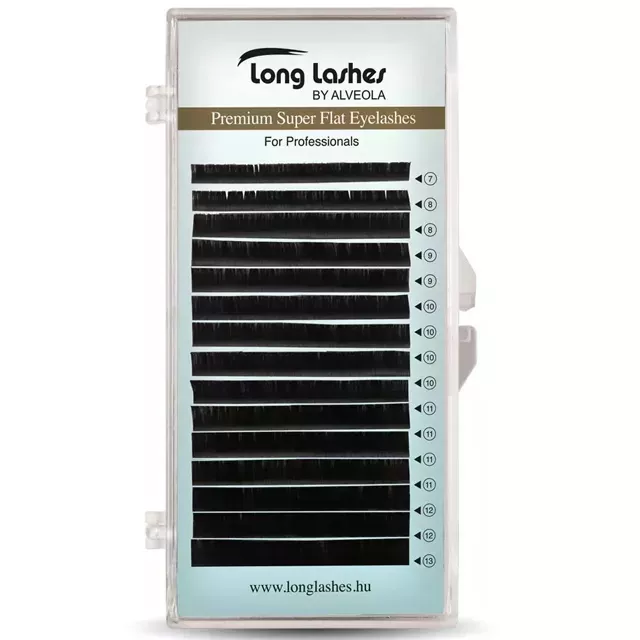 Long Lashes Premium Super Flat D / 0,2 - 9mm