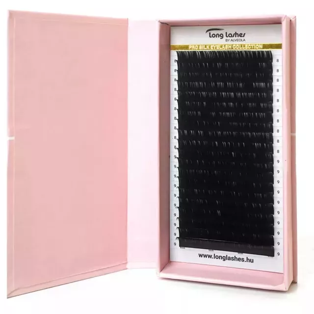 Long Lashes  Pro Silk Szempilla  - CC - 0,05 12-13mm