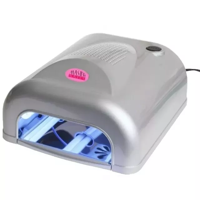 Master Nails UV Lámpa 4x9W Alagút Ezüst / MUV-380