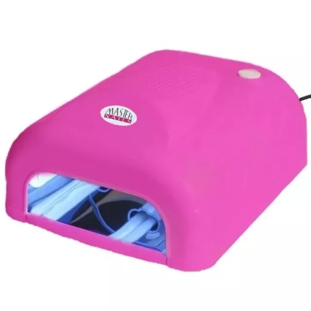 Master Nails UV Lámpa 4x9W Alagút Pink / MUV-380