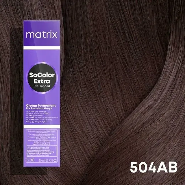 Matrix SoColor Extra Hajfesték 90ml 504AB