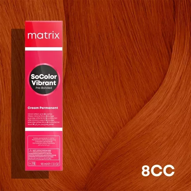 Matrix SoColor Vibrant Hajfesték 90ml 8CC