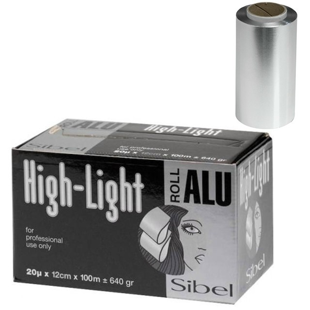 Sibel Melírfólia Ezüst 12cm 100m 20mu 4339131
