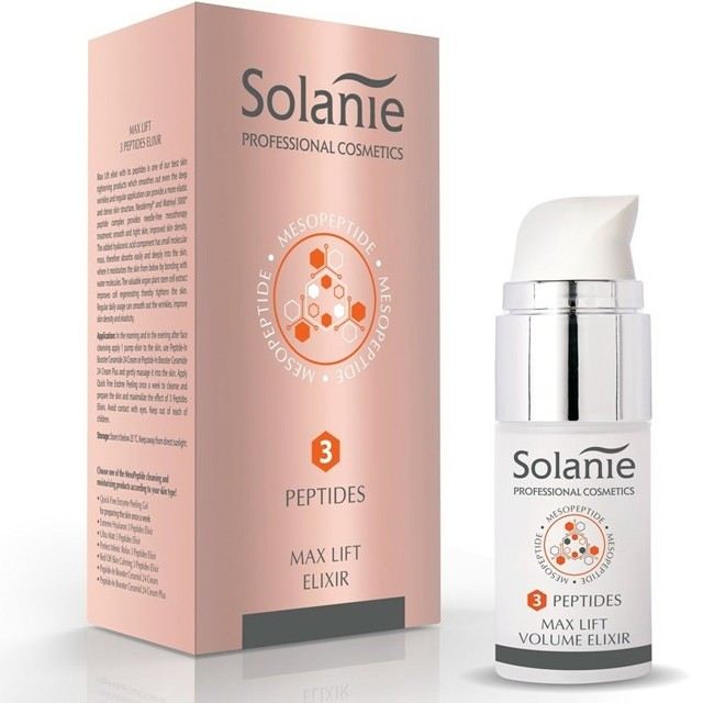 Solanie Max Lift 3 Peptides Bőrtömörséget Növelő Elixír 15ml SO11201