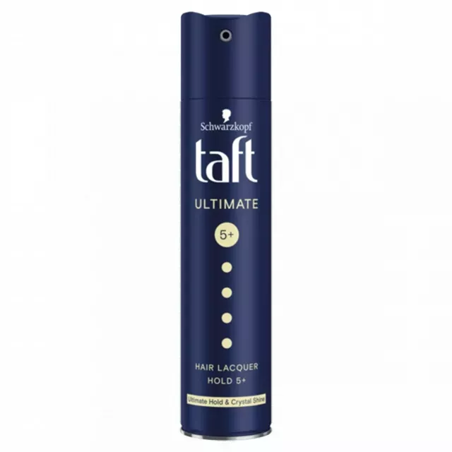 Taft Hajlakk Ultimate - Kristályszerű csillogás , Legerősebb tartás 5+-os 250ml