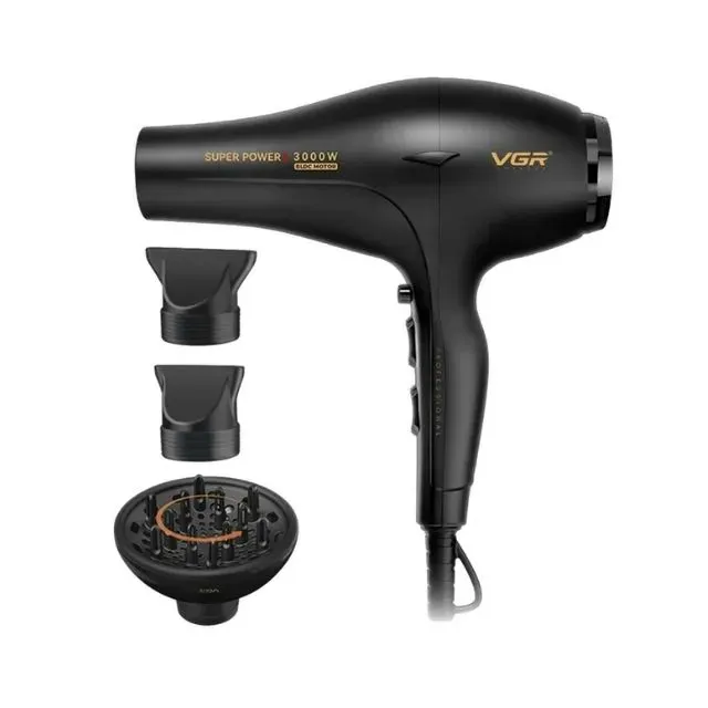 VGR Prof. Hajszárító Professional Salon Hair Dryer 2000-2400W V-406D