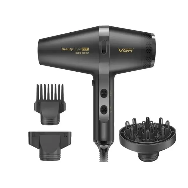 VGR Prof. Hajszárító Professional Salon Hair Dryer 2000-2400W V-409