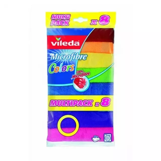 Vileda Törlőkendő 8 db Color mikroszálas