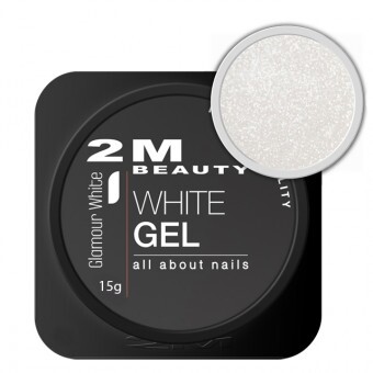 2MBEAUTY Zselé - Glamour White 15g