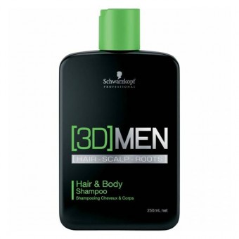 3DMen Sampon Hajra és Testre 250ml