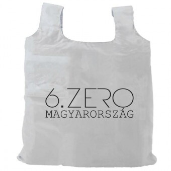 6.ZERO Bevásárlótáska Összehajtható Fehér
