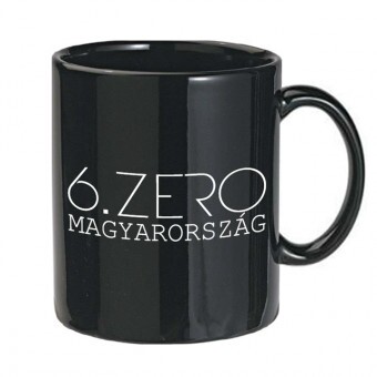 6.ZERO Bögre Kerámia Fekete