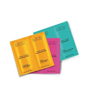 6.ZERO HAIRZOE Szasé Sampon és Pakolás - Otthoni kezelést fenntartó 2x15ml