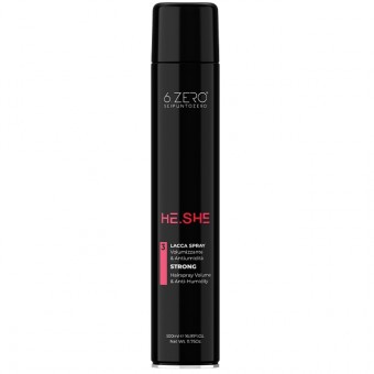 6.ZERO He.She hajlakk Volume & Anti-humidity - volumennöv.&párataszító 500ml