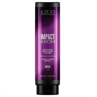 6.ZERO Impact Krom Színfrissítő Maszk 200ml Írisz