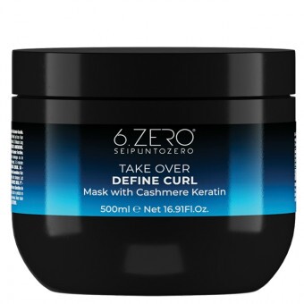 6.ZERO Take Over hajpakolás- Define curl - hullámos & göndör hajra 500ml
