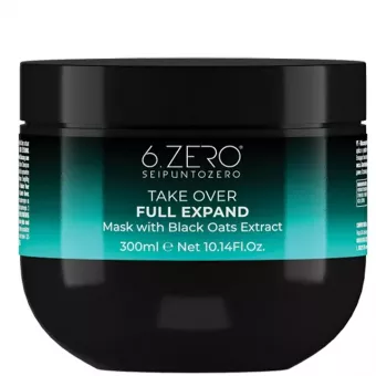 6.ZERO Take Over hajpakolás - Full expand -vékonyszálú hajra 300ml
