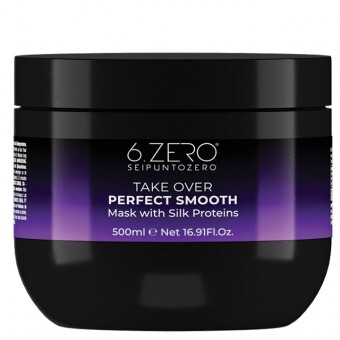 6.ZERO Take Over hajpakolás - Perfect Smooth - egyenes&rakoncátlan hajra 500ml