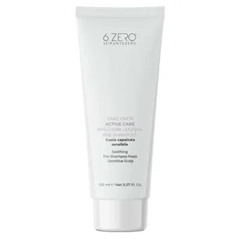 6.ZERO Take Over maszk - Active Care - nyugtató, sampon előtti maszk 150ml