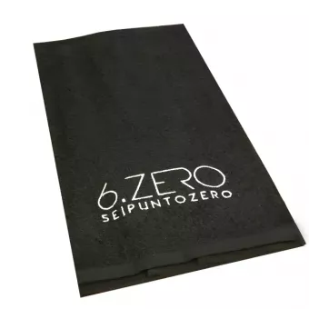 6.ZERO Törölköző-Fekete 50x70cm 1db