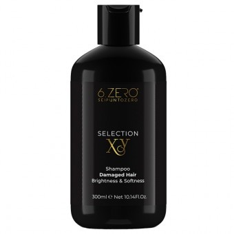6.ZERO XY Selection hajsampon - ragyogás & puhaság a sérült hajnak 300ml
