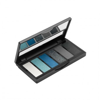 Aden Szemhéjpúder Paletta 6 színű 01 - Black/Blue