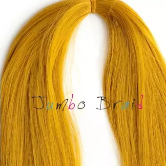 Afro műhaj Jumbo Braid 120cm, 80gr - Arany