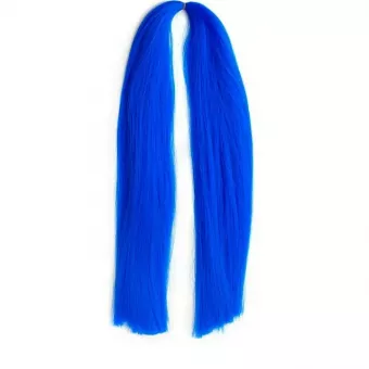 Afro műhaj Kanekalon 120cm 80gr - Kék