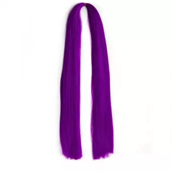 Afro műhaj Kanekalon 120cm 80gr - Sötét lila