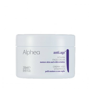 Alphea Anti-Age - Vitaminos Arckrém (Érett és Ráncos bőrre) 250ml