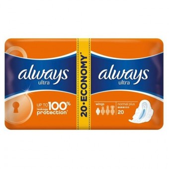 Always Egészségügyi betét Ultra Normál Duo 20db