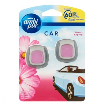 Ambi Pur Car autóillatosító Flower & Spring 2x2ml