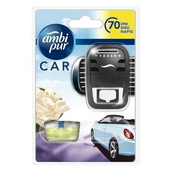 Ambi Pur Car autóillatosító kezdő szett 7ml Moonlight Vanilla