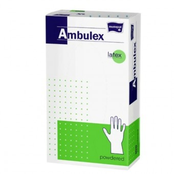 Ambulex Nitril Vizsgálókesztyű "M" Méret - púderes
