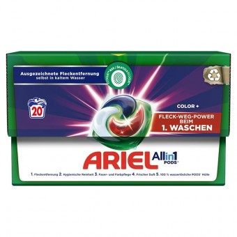 Ariel All-in-1 Color Mosókapszula Color+ 20db