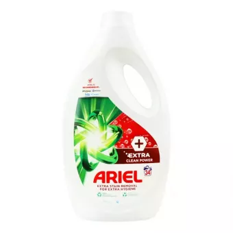 Ariel Folyékony Mosószer Extra Clean 1700ml (34 mosás)