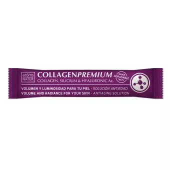 Aroms Natur Collagen Premium Halkollagén Hialuronsavval és Szilíciummal 30x3g