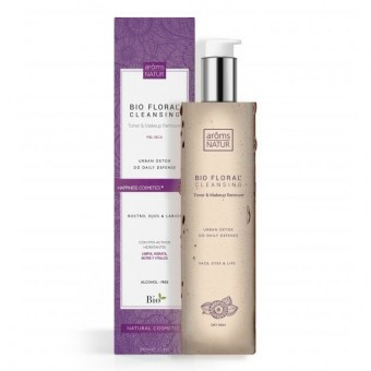 Aroms Natur Happiness Bio Floral Cleansing Letisztító tonik száraz bőrre 200ml